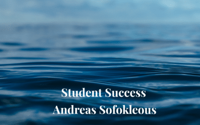 Student success: Andreas Sofokleous